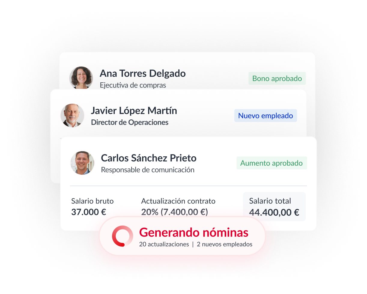 Control de nóminas y contratos
