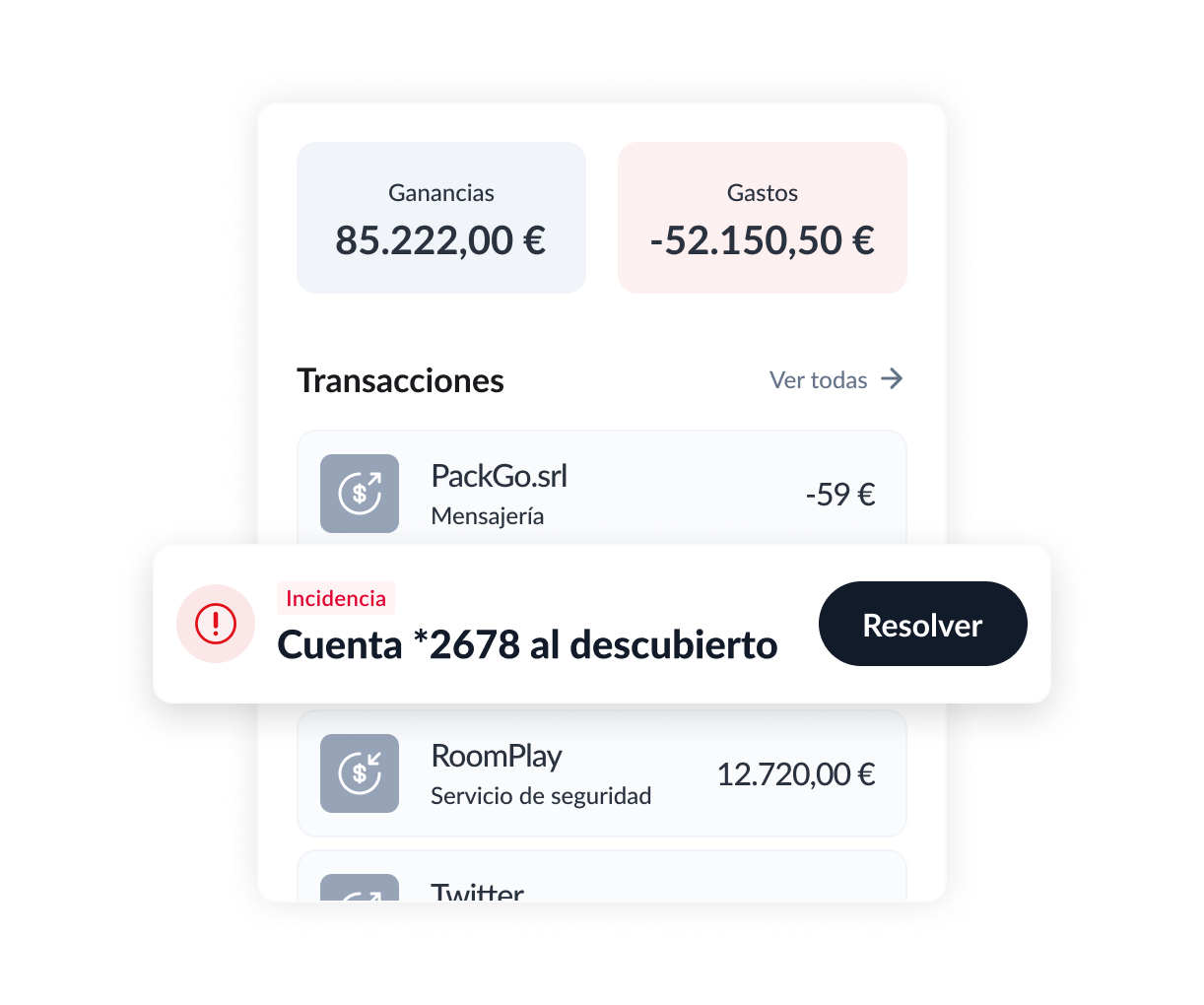 Gestión de tesorería