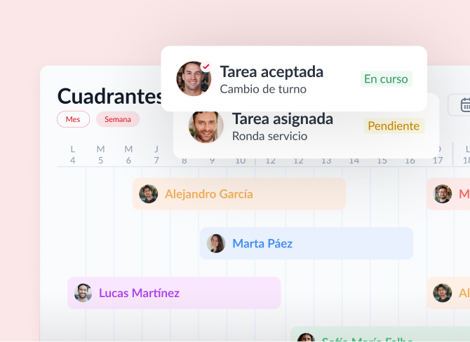 Coordina y supervisa cada operación con total precisión