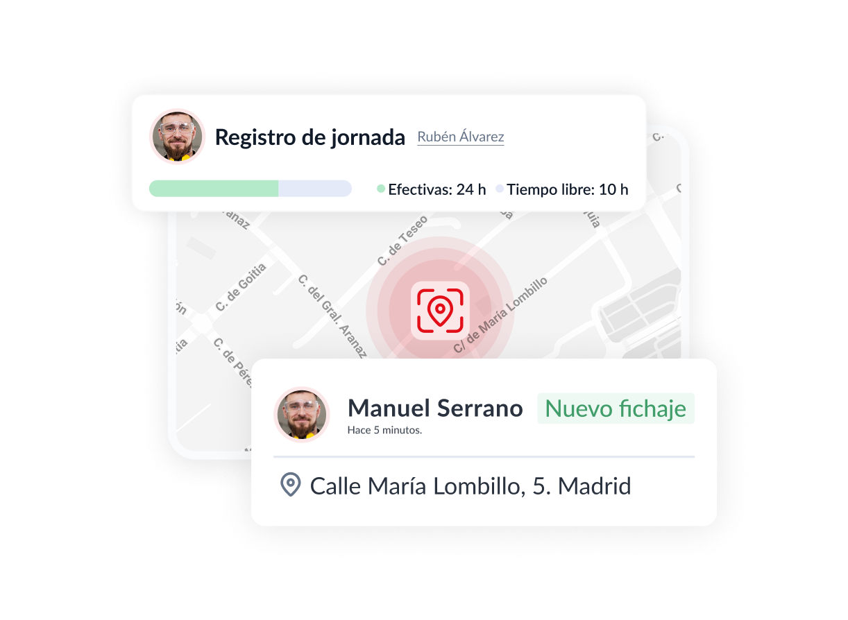 Control horario y fichajes